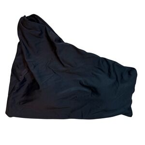 Summersalt One‎ Shoulder Black Size 14 Bathing Top Travel Vacation Summer